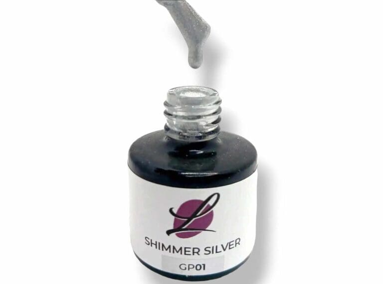 SHIMMER SILVER GP01 - UV/LED barevný gellak