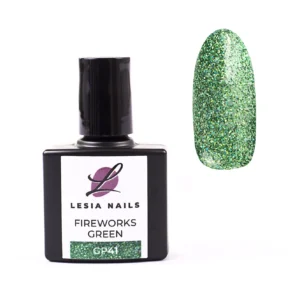 FIREWORKS GREEN - GP41 - UV/LED barevný gellak