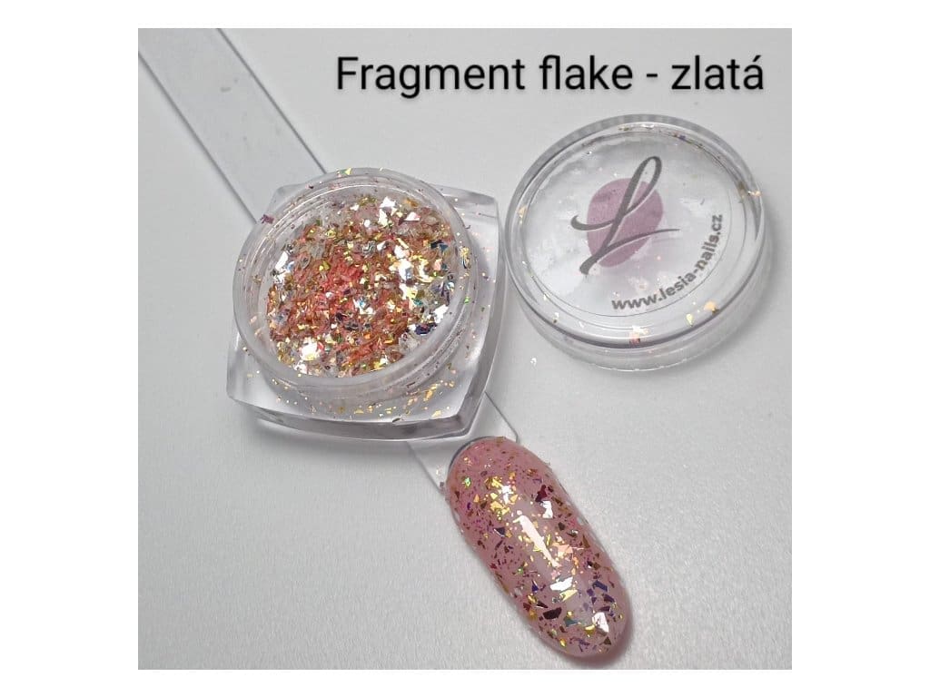 Fragment Flakes - zlatá