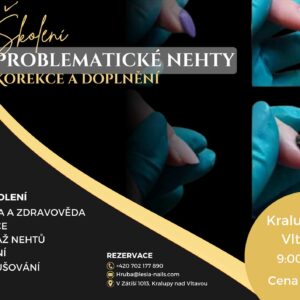 Problematické doplnění a korekce nehtů
