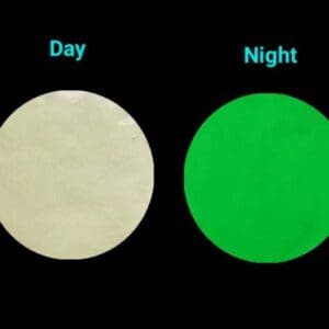 Pigment svítící ve tmě - zelená - 3g