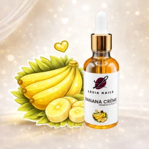 Olejíček na nehty s intenzivní vůní banánu a lehké vůně smetany. Banana Créme.