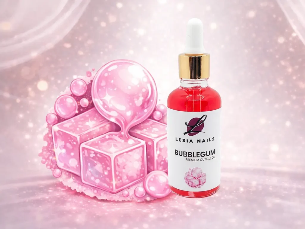 Olejíček na nehty s intenzivní vůní žvýkačky. Inspirováno tradiční HubbaBubba.