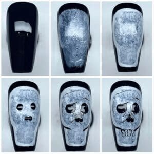 Návod: Jak na nehty Día de los Muertos