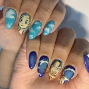 Dragon Ball Z Duo-tónované Blue Mani