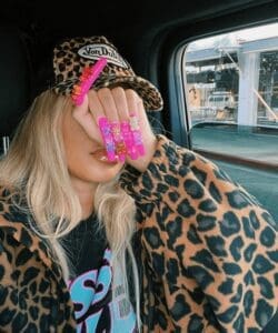 Gummy Bear nehty Saweetie