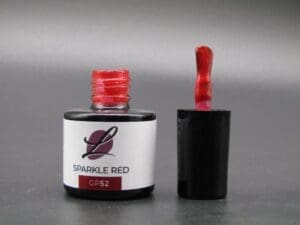 SPARKLE RED - UV/LED barevný gellak