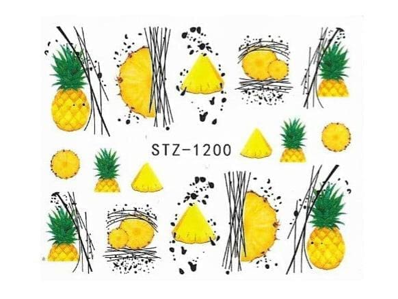 Vodolepky na nehty - Ananas - 1200