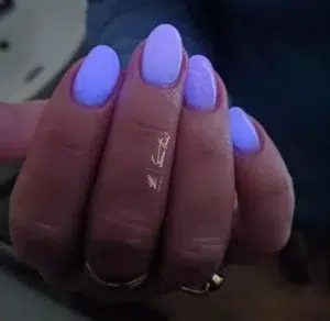 Acrygel Glitter Holo white + Pink luminous surprise
