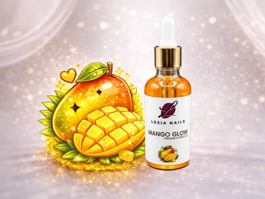 Olejíček na nehty s intenzivní vůní manga. Mango glow